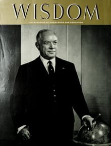 David Sarnoff
Wisdom Magazine
Volume 2 Number 10 1957
Back cover