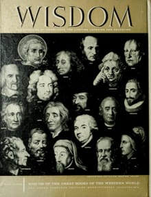 Great Books of the Western World
Wisdom Magazine
Volume 3 Number 33 March 1960
Back cover