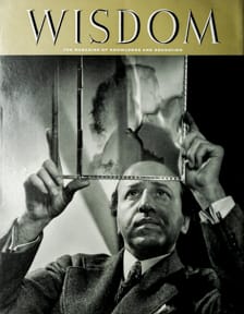 Yousuf Karsh
Wisdom Magazine
Volume 2 Number 12 April 1958
Back cover