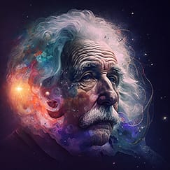 Albert Einstein - Curious Mind Cafe