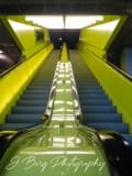 Seattle public library escalator