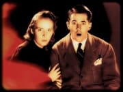 1940's couple frightened