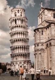 1960's Leaning Tower of Pisa