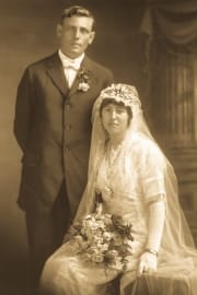 Vintage Wedding Photo