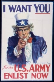 WW2 Uncle Sam Poster